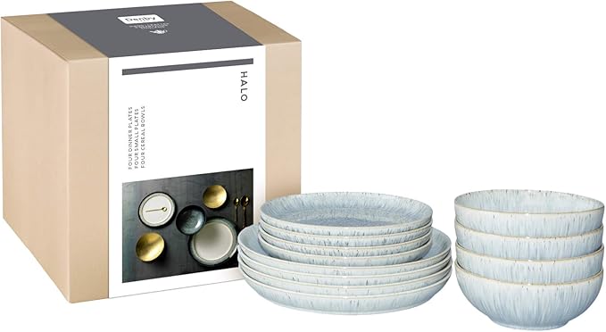 Denby 199048758 Halo 12 Piece Coupe Set