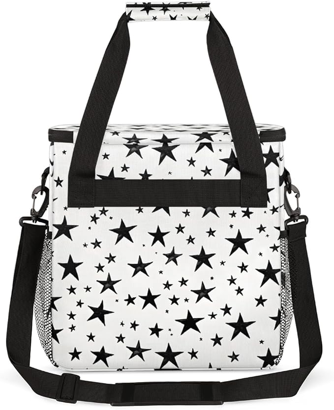 star Coffee Maker Carrying Bag Black Portable Travel Storage Tote Bag Compatible with K-Mini or K-Mini Plus Single Serve Coffee Brewer Carrying Case with Multiple Pockets &amp Shoulder Strap