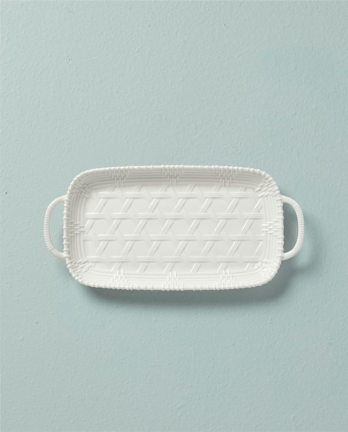 Lenox 893875 Wicker Creek Handled Tray 3.62