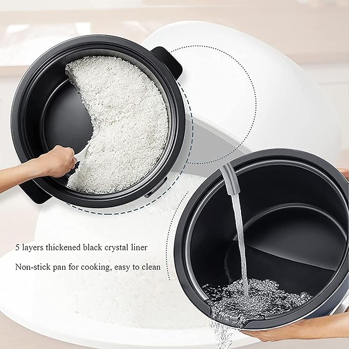 Household Electric Rice Cooker Commercial Non-Stick Large Rice Cooker Automatic Insulation For Hotels Restaurants Canteens Schools(8L)