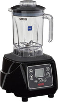 Kratos Commercial 3.5HP Blender Touchpad Controls with Timer Pulse Feature 48 oz. Jar 120V 1800W NEMA 5-15P Plug Black Countertop Professional Blender (29B-008)