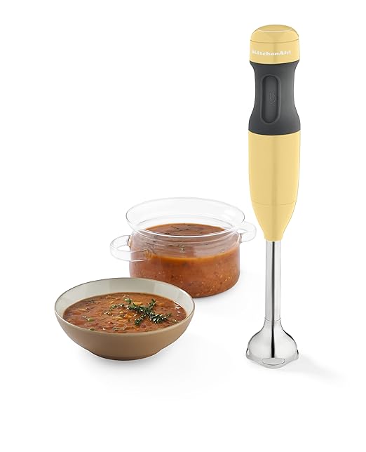 KitchenAid KHB1231MY 2-Speed Hand Blender Majestic Yellow