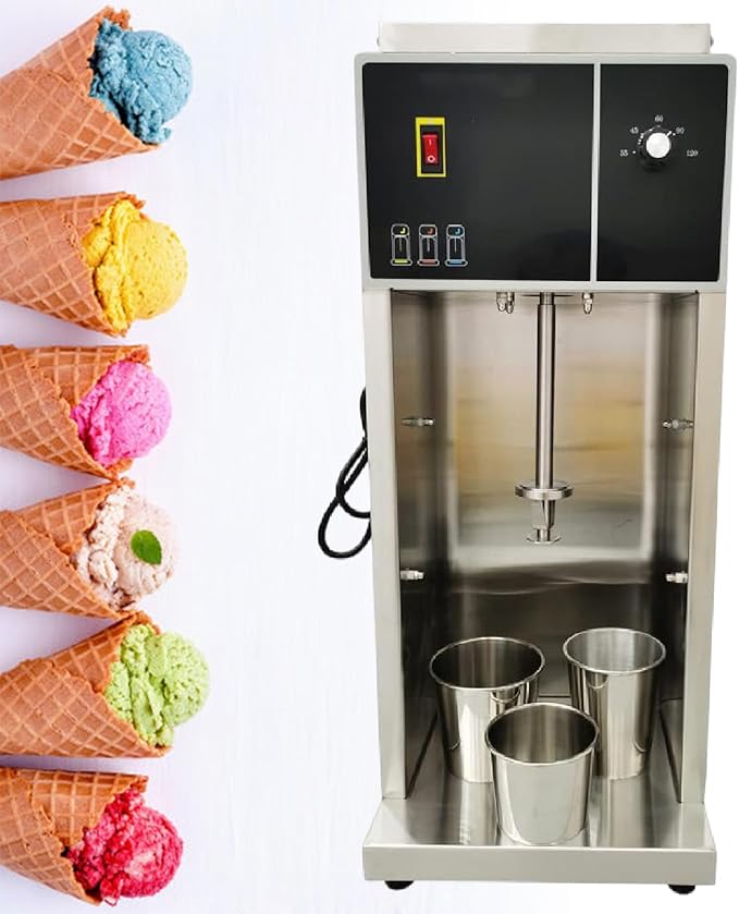 3200r/min Countertop Yogurt Blending Machine Yogurt Blending Machine with Three Different Sized Cup Sleeves110V