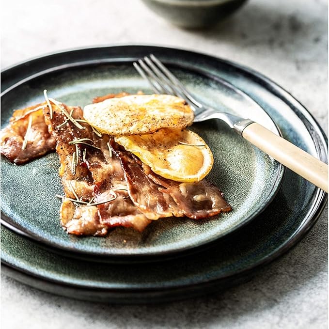 Dinnerware Set Dinnerware Sets Retro Kiln Changing Glaze 30 Pieces Ceramics Dinner Combination Set For Restaurant