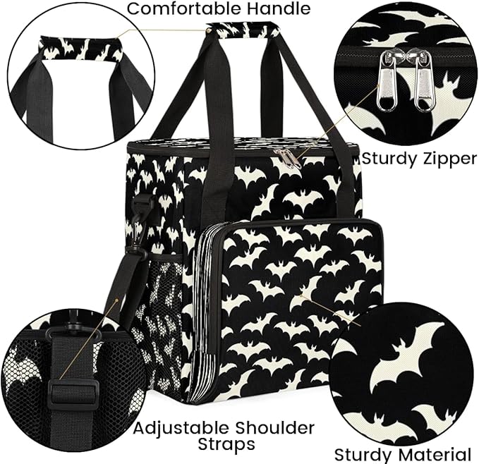 Animal Bat Coffee Maker Carrying Bag for Keurig K-Mini or K-Mini Plus Storage Portable Coffee Maker Travel Bag