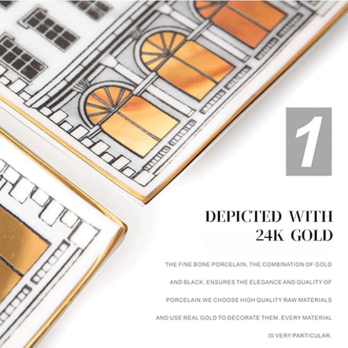 24Piece Dinnerware Sets Square Dinnerware Sets Scratch Resistant Microwave Oven Dishwasher Safe