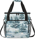 Graffiti Tree Coffee Maker Carrying Bag Christmas Festivals Travel Storage Bag Compatible with K-Mini or K-Mini Plus Single Serve Coffee Brewer Carrying Case with Multiple Pockets &amp Shoulder Str