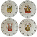 Times Table Dinnerware 4-piece Early Years 7 inch Melamine Rimmed Bowl Set