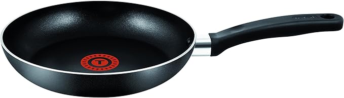 Tefal Essential 5-Piece Non-Stick Cookware Set: 3 Saucepans (16/18/20CM) with Lids 2 Frying Pans (20/24CM) Compatible with All Hobs Except Induction Black - B472S545
