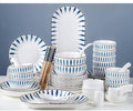 Dinnerware Set Dinnerware Sets Plates And Bowls Sets Dishes Sets-Complete Porcelain Combination-for Home Kitchen Dining(Chiba70 pieces)