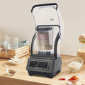 Blender with Soundproof Shield 1600W Quiet Motor 2L Capacity Variable Speed Control Self-Cleaning Multifunctional for Smoothies Juices &amp Frozen Drinks Home or Pro Use-Black