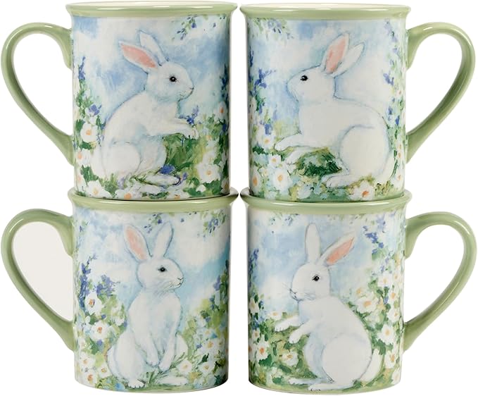 Certified International Easter Morning 16 piece Dinnerware Set Service for 4