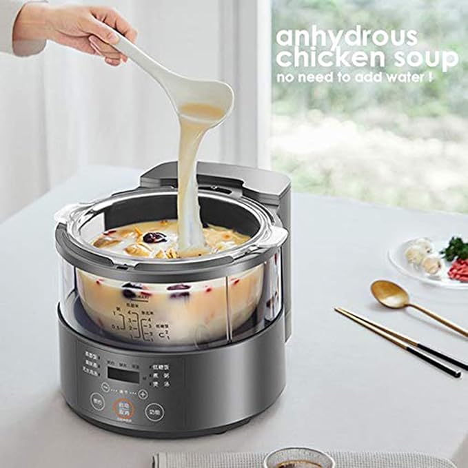 Steam Rice Cooker 3.0L Household Multifunction Electric Cooking Machine no Coating Bookable Low Sugar Rice Cooker