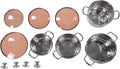 Stainless Steel Cookware Set Nonstick Induction Pots and Pans for Soup Stew Porridge Cooking
