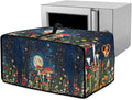 Convection Toaster Oven Cover with Storage Pockets Fits Machines Up to 20.5x16.5x10 Convection Toaster Oven Covers for Family Kitchen Essential Mushroom Flower