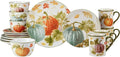 Certified International Harvest Autumn Havest 16 Pc Dinnerware Set Service for 4 Multicolor