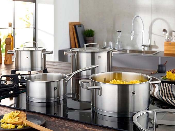 Zwilling Cookware Set Vitality 5 Parts Stainless Steel Silver 48 x 38 x 28 cm