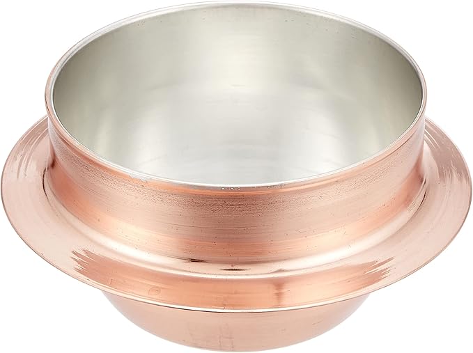 Endoshoji TKG QKM7201 Tabletop Rice Pot Copper Pot Set 1 Cooking High Thermal Conductivity Due to the Properties of Copper Fast and Delicious Cooking Width x Depth x Depth 7.7 x 8.5 inches (195 x