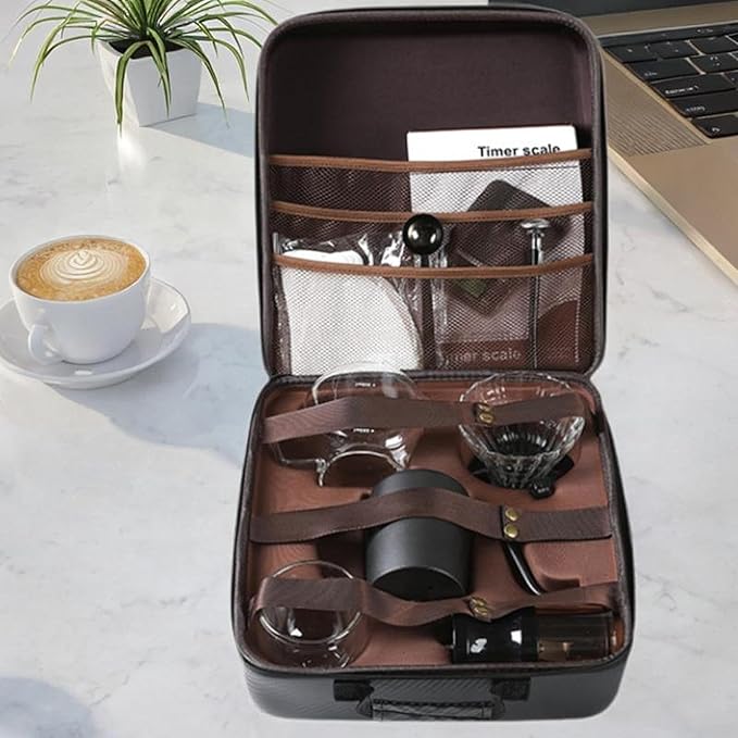 Pour Over Coffee Maker Storage CaseDustproofProtectionCoffee Maker Bag Travel Bag Lightweight Organization Sturdy
