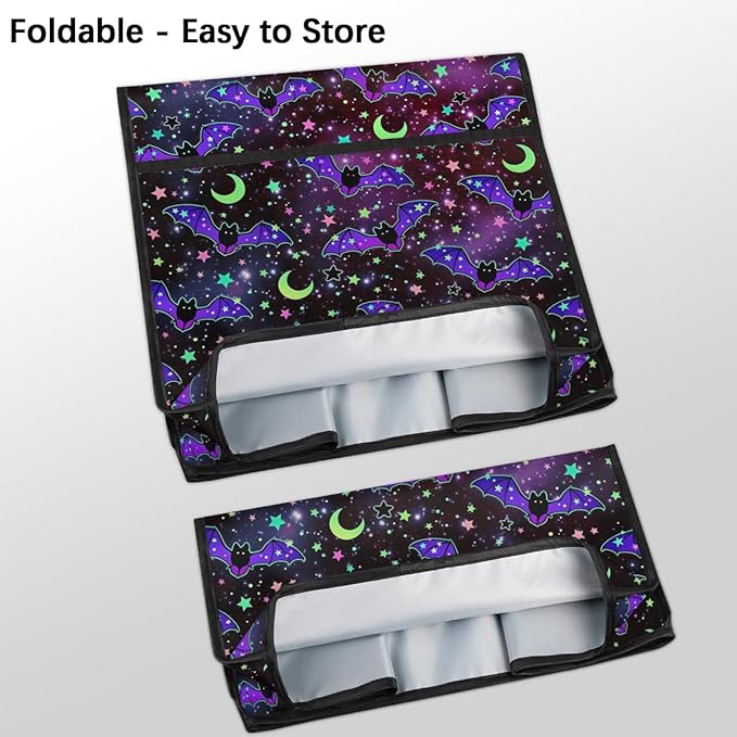 cfpolar Kitchen Aid Mixer Cover Compatible with 6-8 Quarts Bat Galaxy Moon Flower Stand Mixer Cover Kitchen Aid Mixers Accessories Appliance Organizer Bag Dust Covers with Zipper Pocket