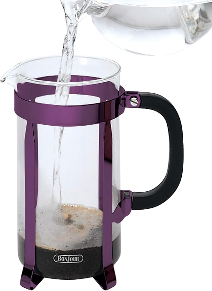 BonJour Maximus French Press Coffee Maker - 8 Cup Purple