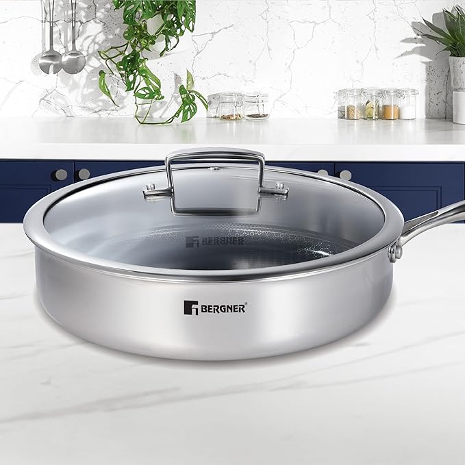 BERGNER BG-33224-BL Cookware Set Stainless Steel