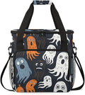 Graffiti Spooky Ghosts Coffee Maker Carrying Bag Travel Storage Bag Compatible with K-Mini or K-Mini Plus Single Serve Coffee Brewer Carrying Case with Multiple Pockets &amp Shoulder Strap