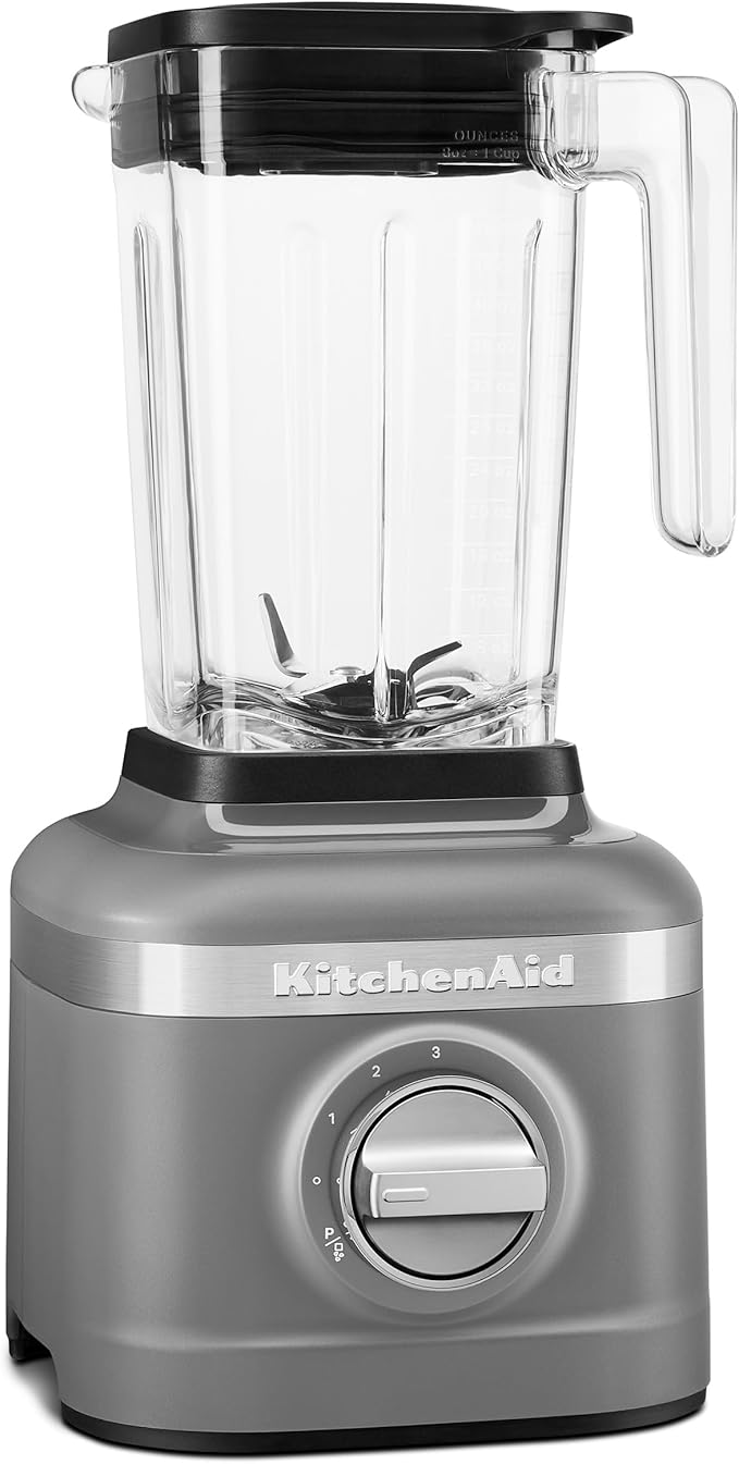 KitchenAid K150 48oz Ice Crushing Blender with Personal Jars Variable Speed Corded Hand Blender with Blending Jar