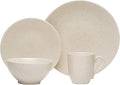Red Vanilla HN760-016 Oatmeal 16-Piece Dinnerware Set White