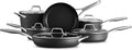 Calphalon 11-Piece Pots and Pans Set Nonstick Kitchen Cookware with Stay-Cool Handles Dishwasher and Metal Utensil Safe Black