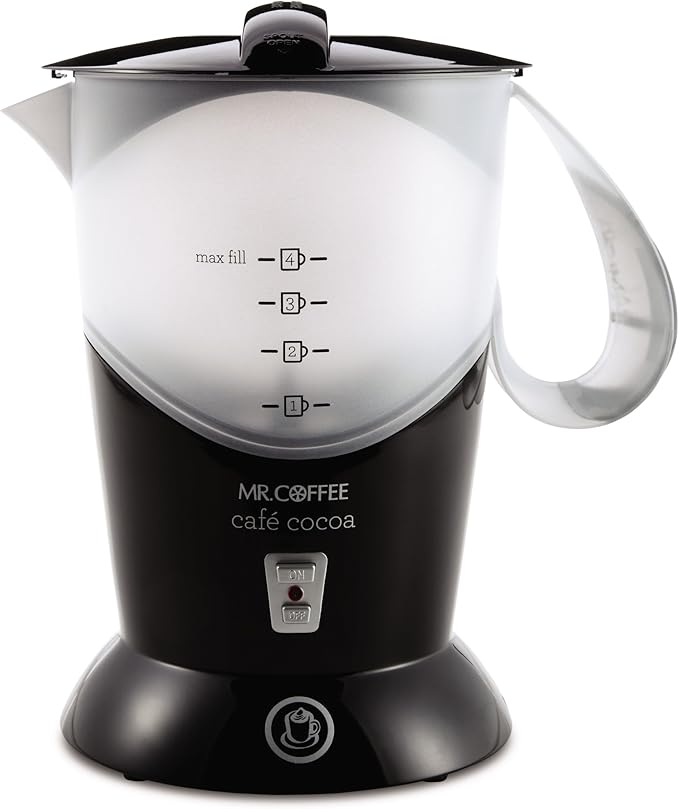 Mr. Coffee BVMC-HC5 Cafe Cocoa Hot Chocolate Maker 32 Ounces Black