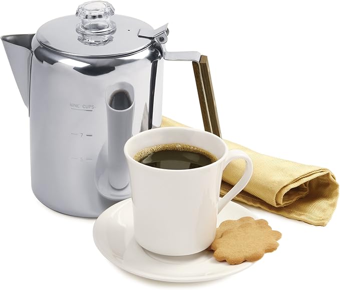 Norpro Stainless Steel 9-Cup Percolator