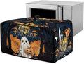 Doojoayie Ghost Toaster Cover 8 Slice Kitchen Appliance Covers Halloween Kitchen Appliance Dust Protector 22.5x18.5x 13 Compatible with Toaster/Bread Machine