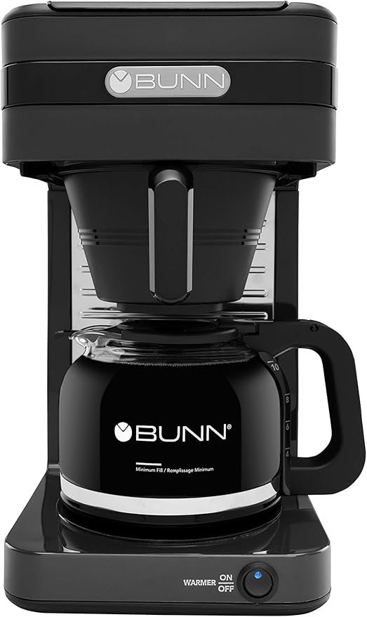 BUNN CSB2GD Speed Brew High Altitude Coffee Maker 10 Cup Dark charcoal grey