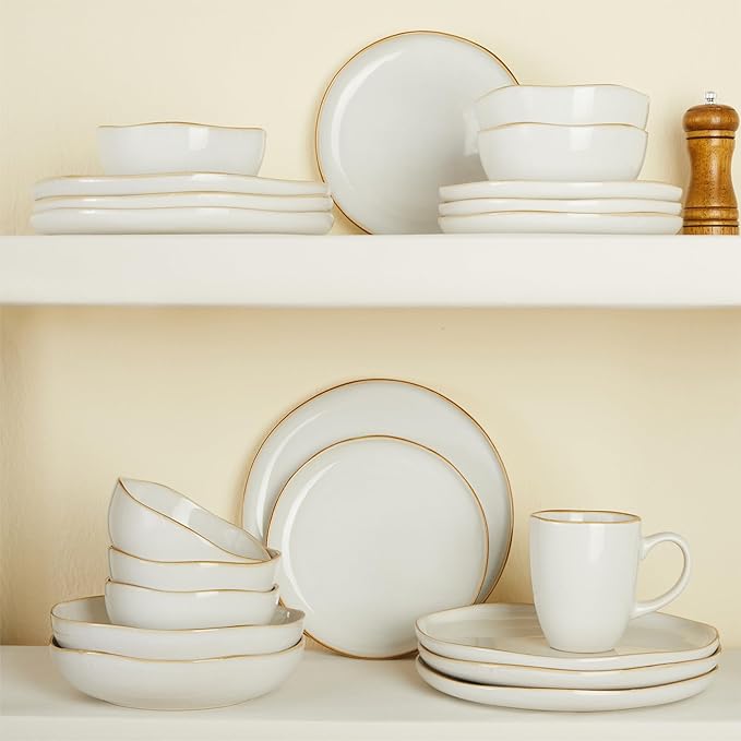 18 piece Dinnerware Sets White