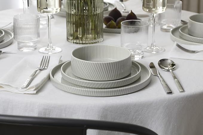 Lenox 899194 Modulus 18-Piece Dinnerware Set Service For 6