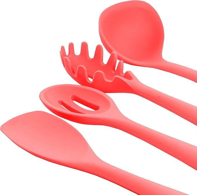MegaChef Tool Cookware Utensil Set 12 Piece Red
