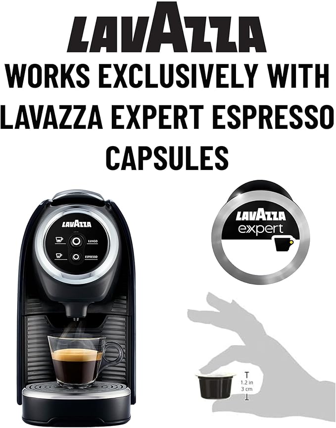 Lavazza BLUE Classy Mini Single Serve Espresso Coffee Machine LB 300 5.3 x 13 x 10.2 2 Coffee selections: simple touch controls 1 programmable free dose and 1 pre-set
