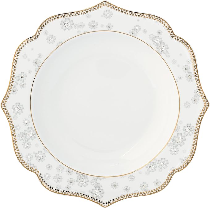 57 Piece Dinnerware Set-Bone China Service for 8 People-Noelle