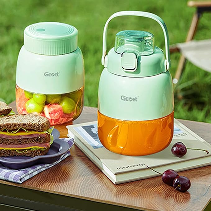 Small Portable Juicer Blenders with 20 Usb Rechargeable Travel Fruit Smoothie Maker for Home Kitchen Use Portable Blenders