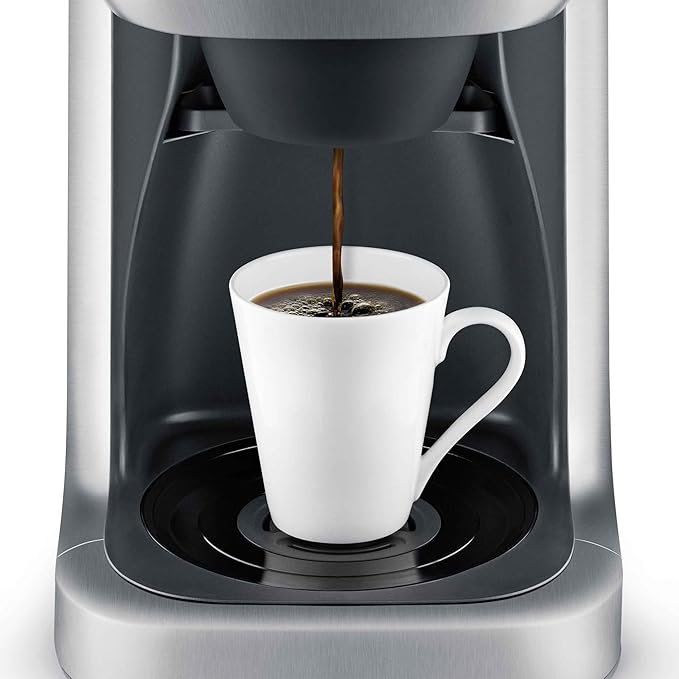 Breville BDC650BSS Grind Control Coffee Maker With Grinder Brushed Stainless Steel Thermal Carafe