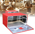Bread Proofing Box Bread Pizza Dough Proofing Box with Lid Foldable Versatile Dough Proofer with Heater 1-24 Hours Timing Removable Stand Dough Proofer for Bread Yogurt Rice Wine Reusable So