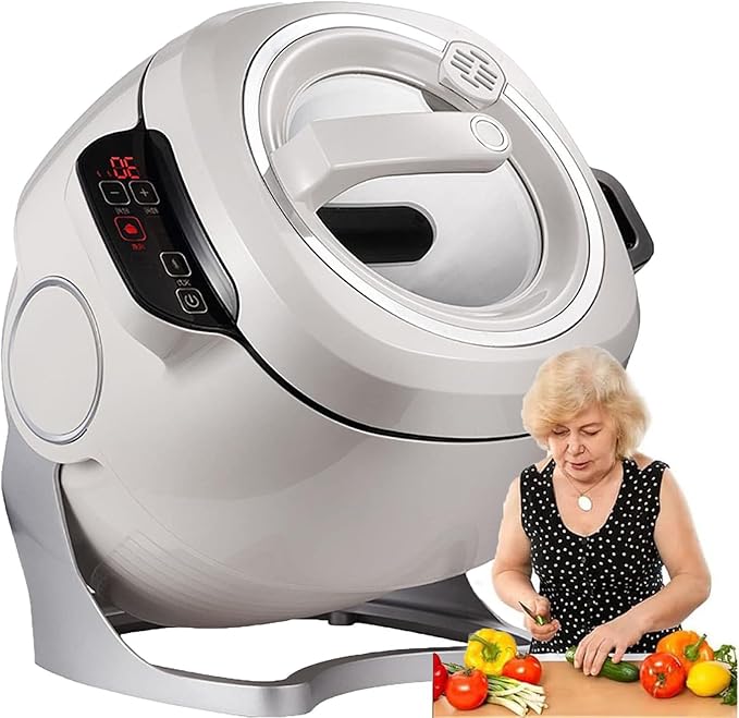 Automatic Cooking Machineauto Cooking Wok Fried Rice Machine360° Automatic RotationIntelligent Automatic Cooking Machinefor Stir FryingStewingCooking