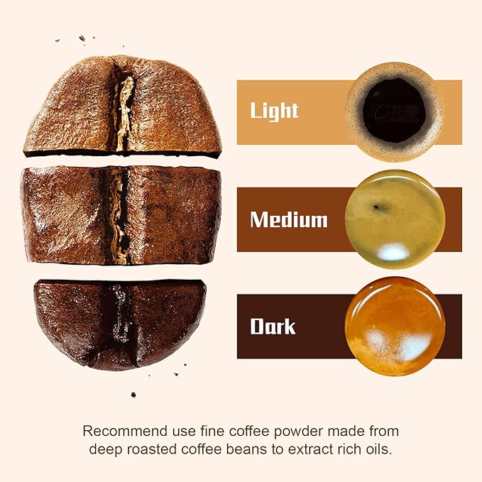 Irishom Portable Coffee Machine 3 in 1 Cordless Electric Coffee Maker Work with Capsule and Ground Coffee Cold Brew and Heating Coffee Maker with 150ml Cup
