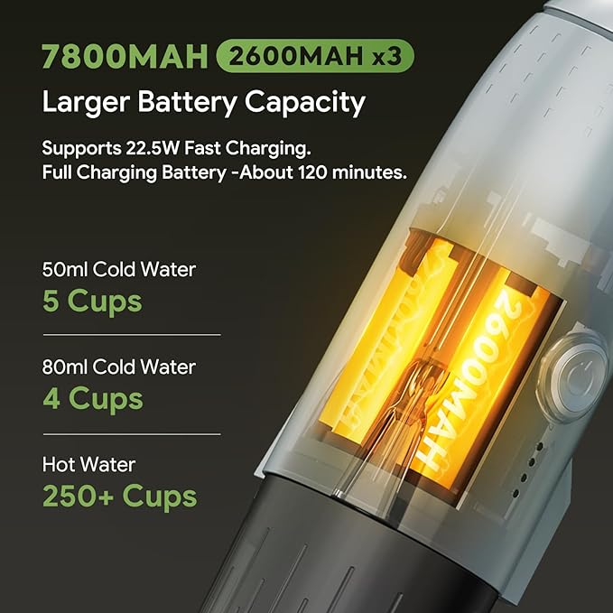 3 in 1 Portable Electric Espresso Machine On the Go with Detachable Coffee Stand Car Coffee Maker Self-Heating with USB-C For Travel Camping and Hiking With Ground Coffee &amp NES PRES*O/DG Pod