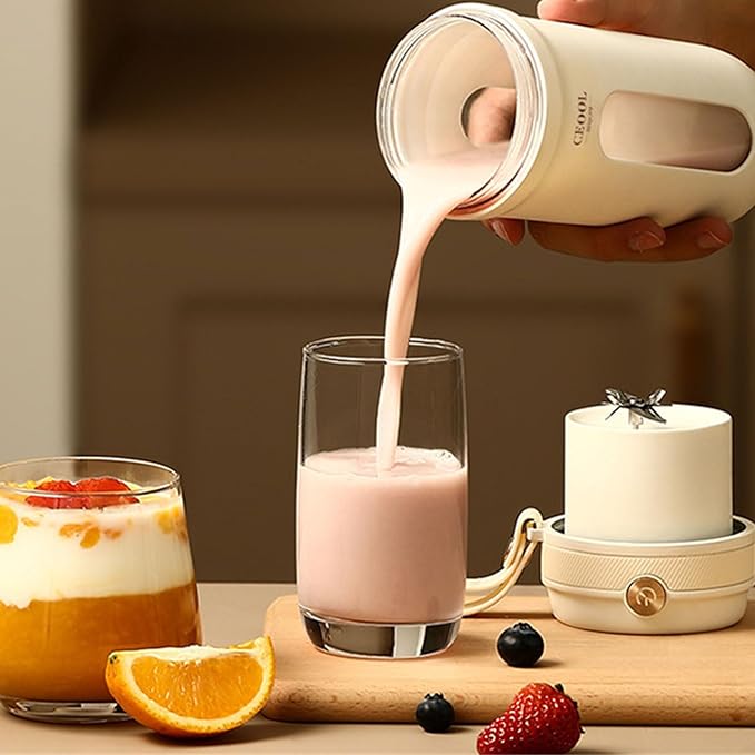 Portable Blender Personal for Shakes and with 10 350ml for Travel Office Travel