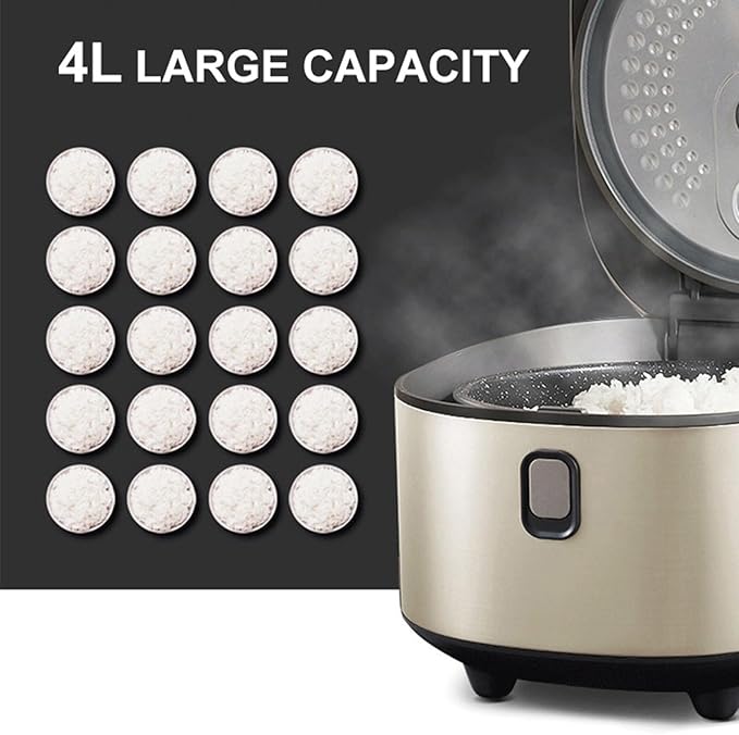 GRFIT 4L Rice Cooker Mobile Phone Smart Control MultiFunction Electric Rice Cooker Home Non-Stick Cooker APP Touch jinyi2016SHOP-1998
