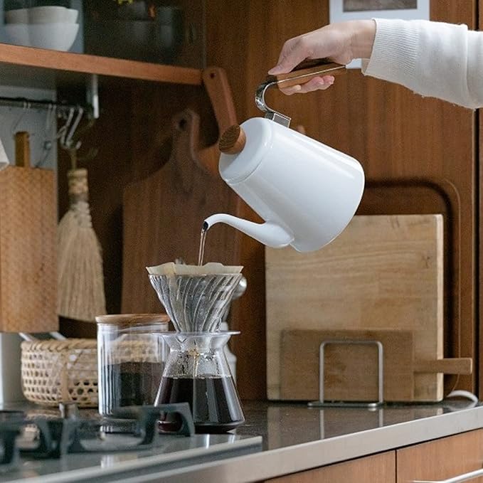 Hario Simply Hario V60 Glass Pour Over Coffee Set Size 02