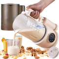50oz Nut Milk Maker &amp Grinders 10-in-1 Soy Almond Oat &amp Rice Milk Maker with 12 Stainless Steel Blades Vegan Blender with Delay Start Boil Water &amp Easy Self-Cleaning