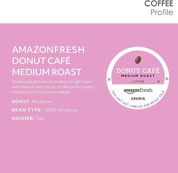 Keurig K-Classic Coffee Maker with AmazonFresh 60 Ct. Coffee Variety Pack 3 Flavors